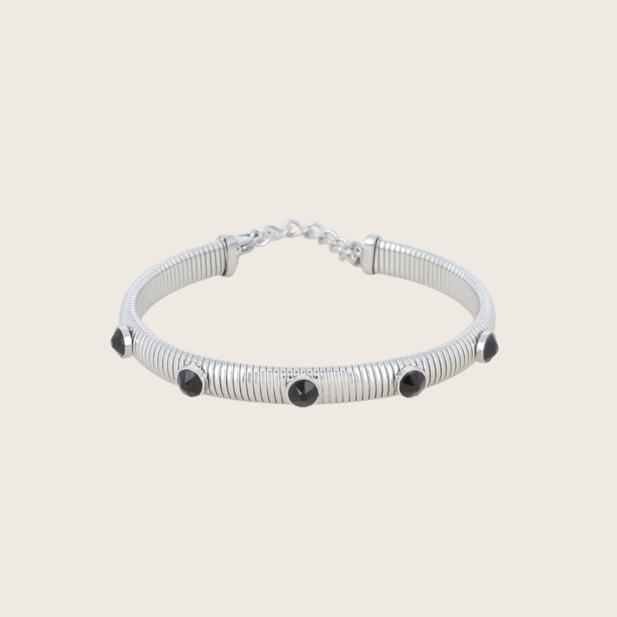 Eden armband zilver van Bohm Paris met Swarovski kristal