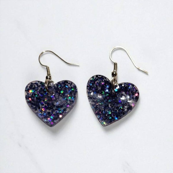 Midnight Galaxy Hearts
