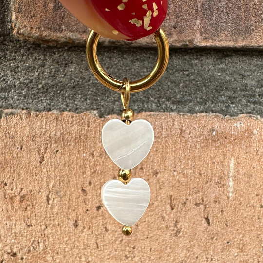 Oorbellen | Cuore Conchiglia