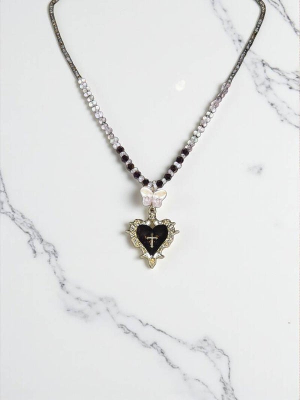 ✨ Collier "Cœur" - Élégance et brillance ✨
