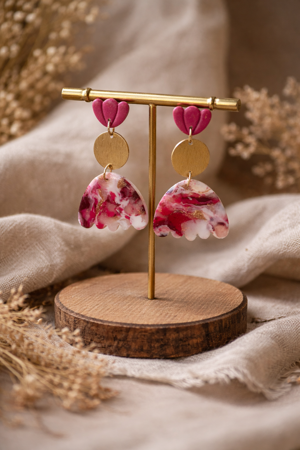 Boucles d’oreilles 🌹