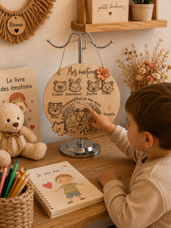 Tableau émotions - Thème Forêt 🌳 🦊
