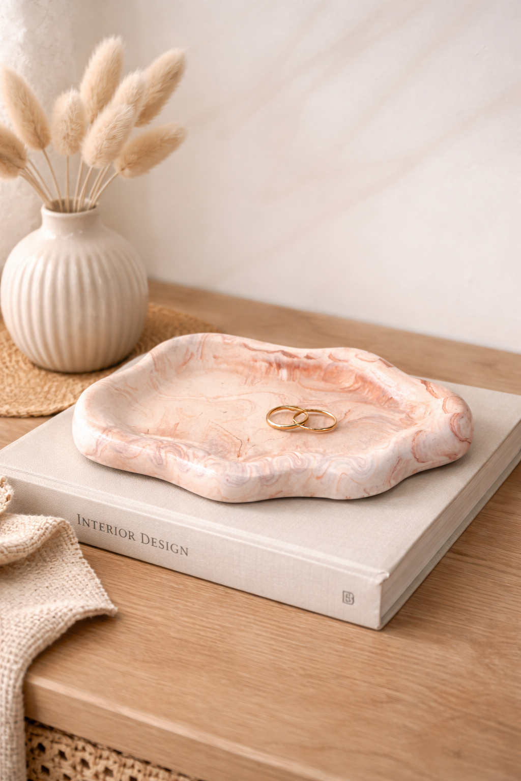 Vide poche organique en Jesmonite