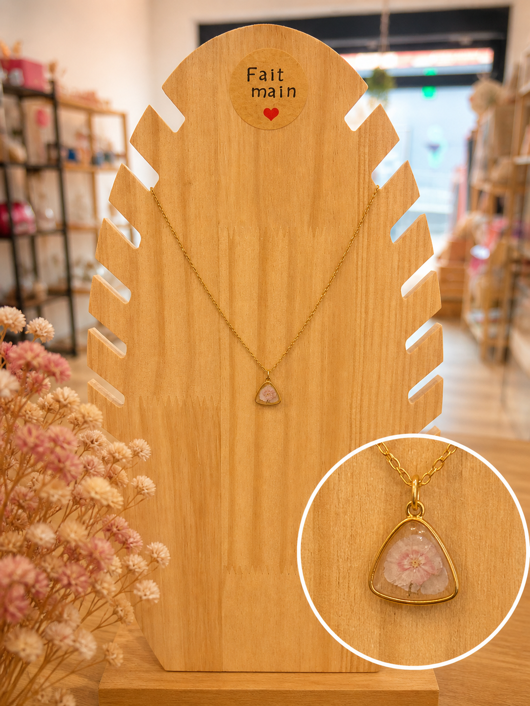 Collier fleur de cerisiers 🌸
