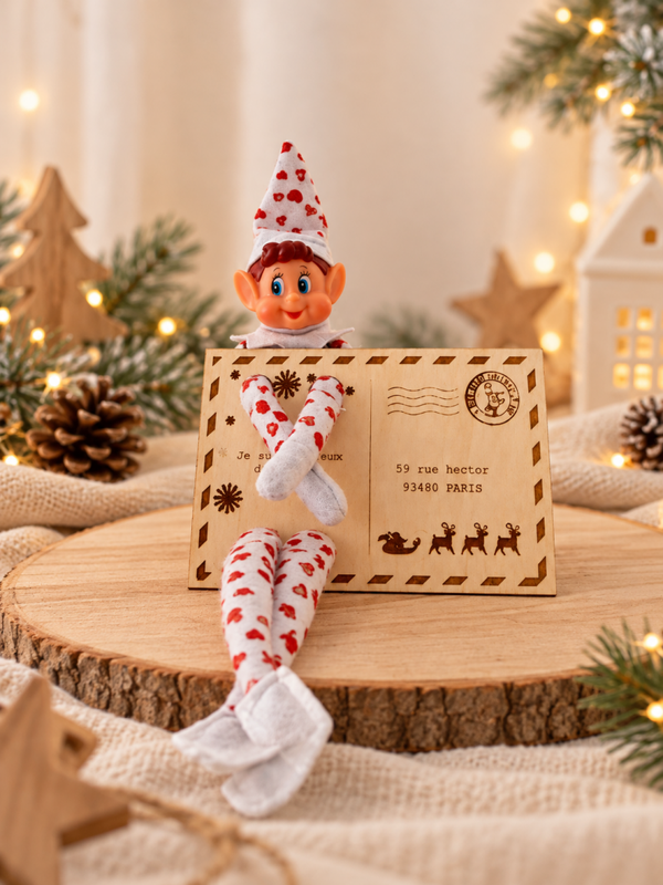 Carte postal Lutin Farceur