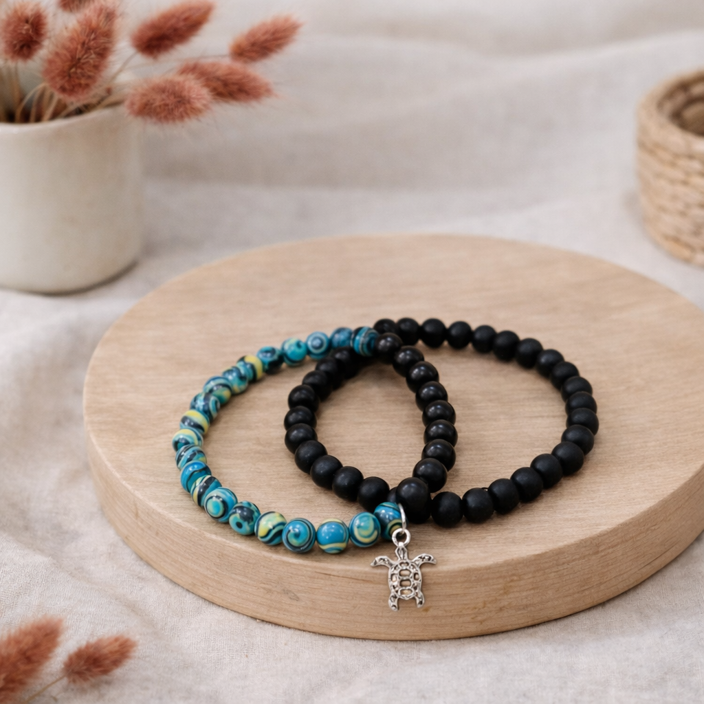 Bracelets DUO en perles