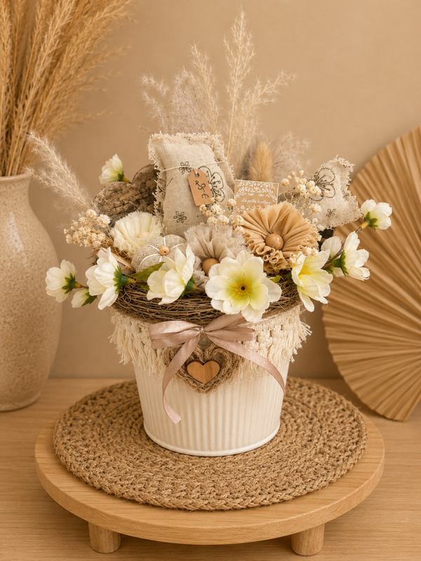 🌸 Composition Florale Bohème Naturelle 🌸