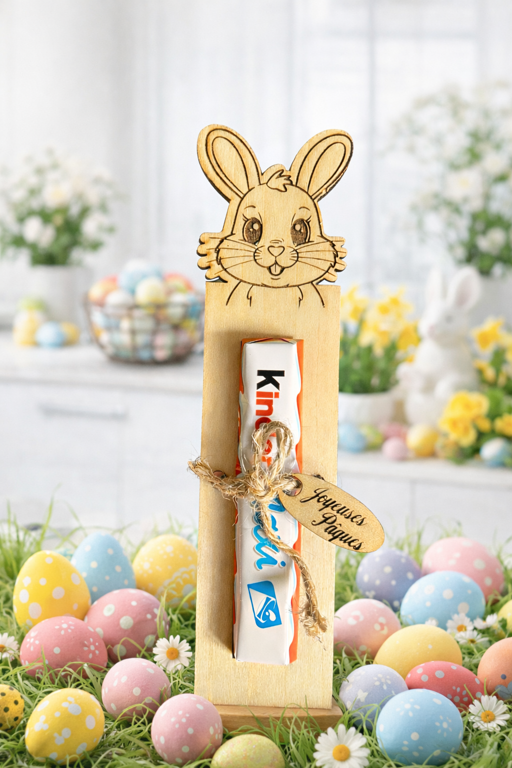Support chocolat Lapin de Pâques 🐰🍫