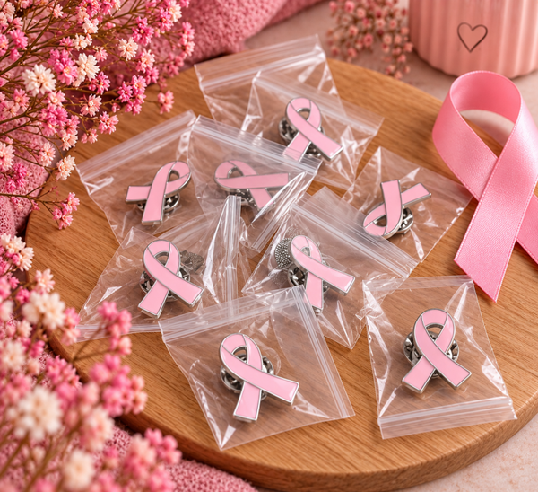 🎀 Pin’s Ruban Rose – Octobre Rose