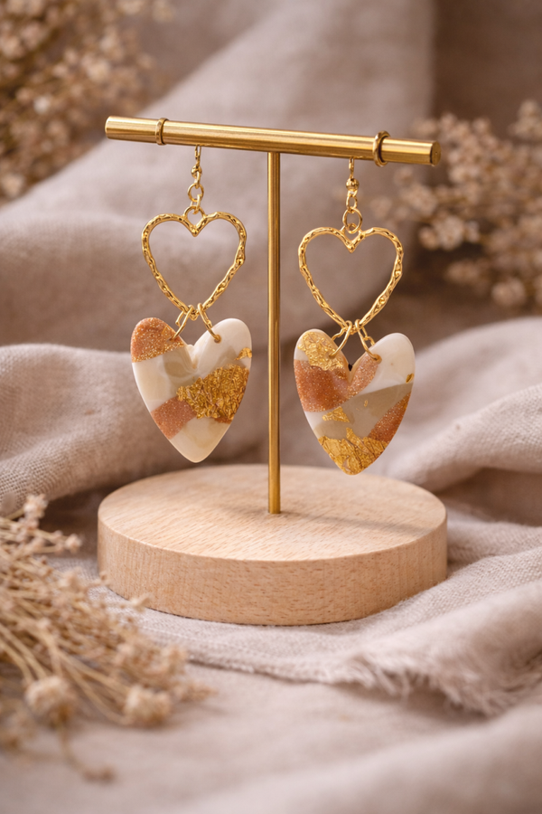Boucles d’oreilles 💕 Saint-Valentin