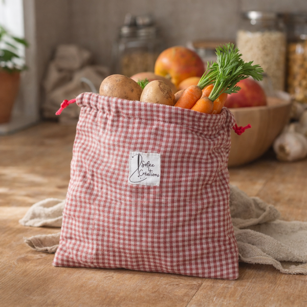 🧵 Sacs à vrac réutilisables - 17Cm x 18Cm