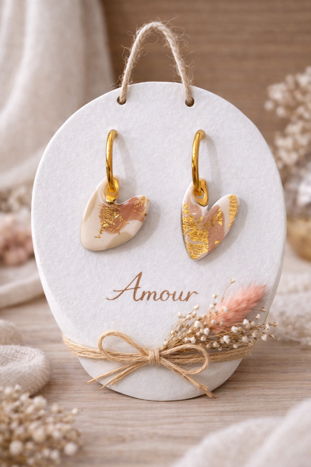 Boucles d’oreilles 💕 Saint-Valentin