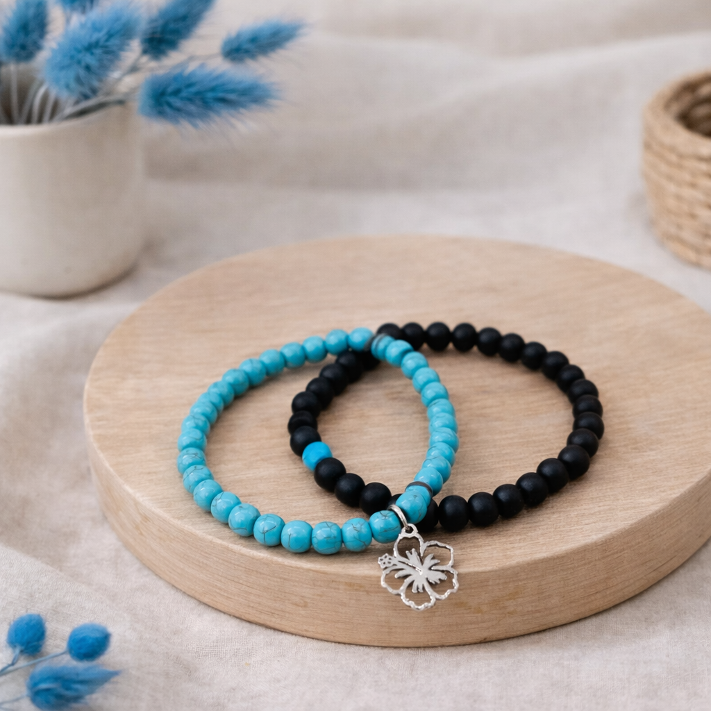 Bracelets DUO en perles