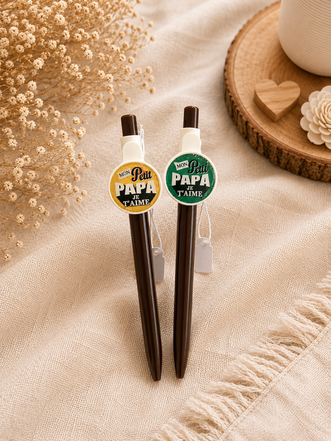 🖊️ Stylo “Mon Petit Papa, Je t’aime”