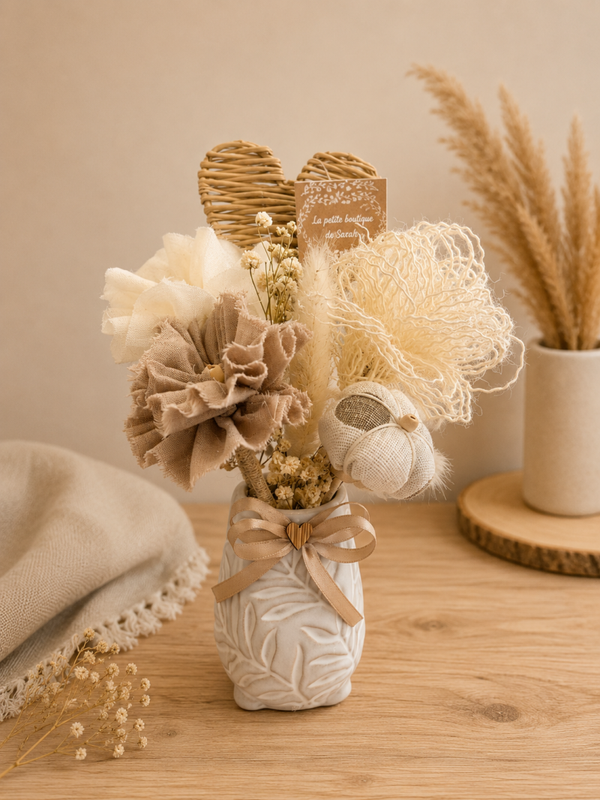 Composition décorative bohème
