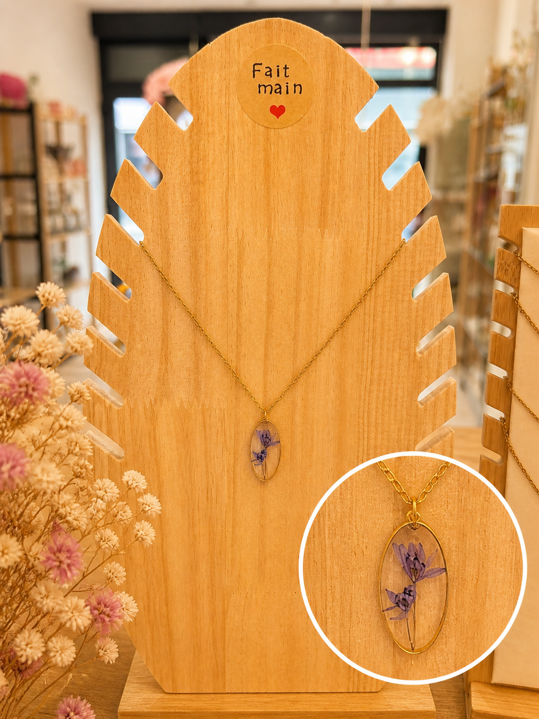 Collier Campanule  💜