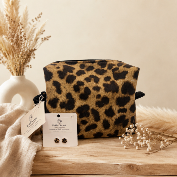 🐆 Trousse de toilette Léopard