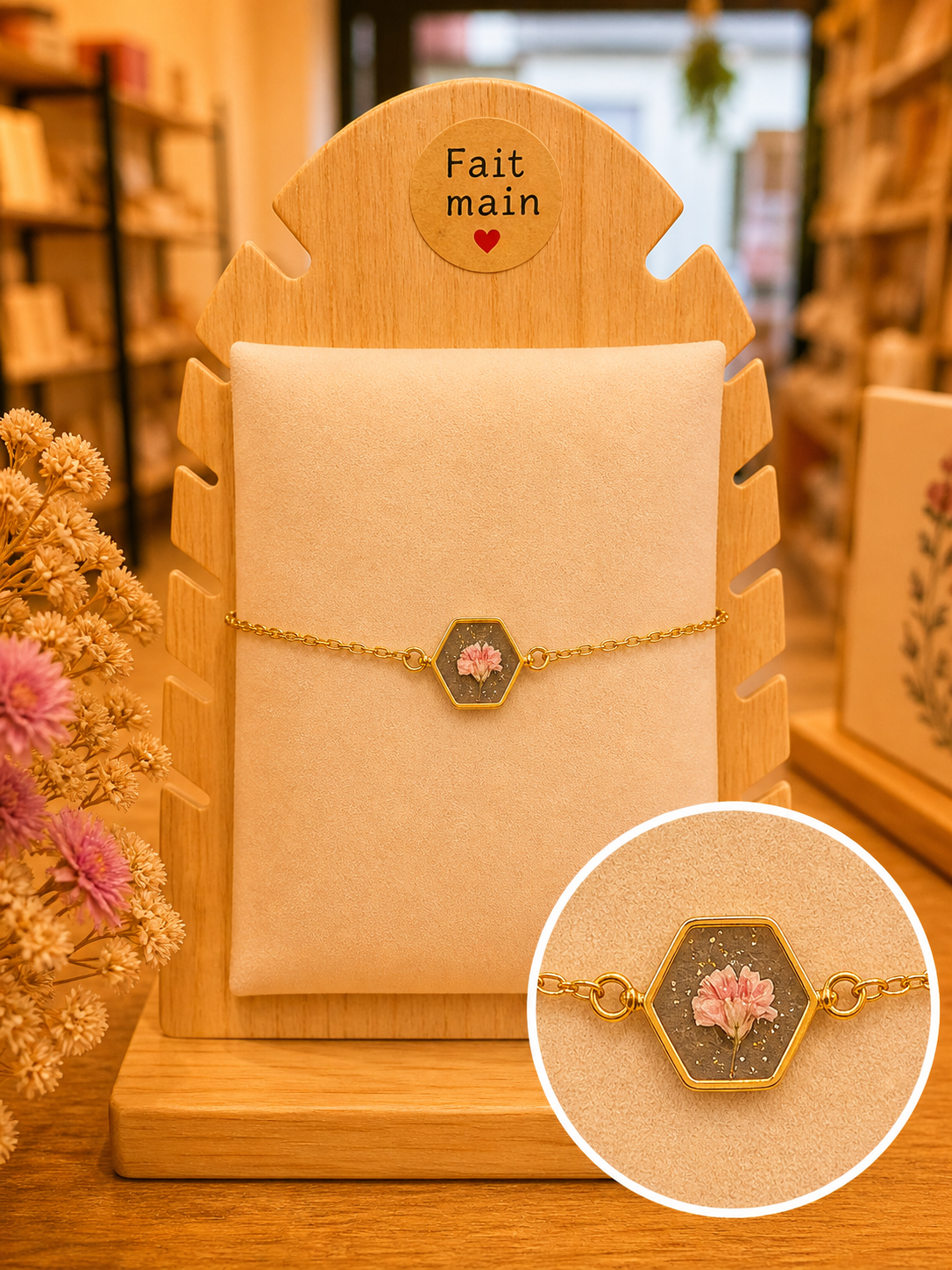 Bracelet fleuri 🌸