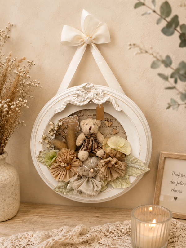 🧸✨ Suspension décorative artisanale ✨🧸