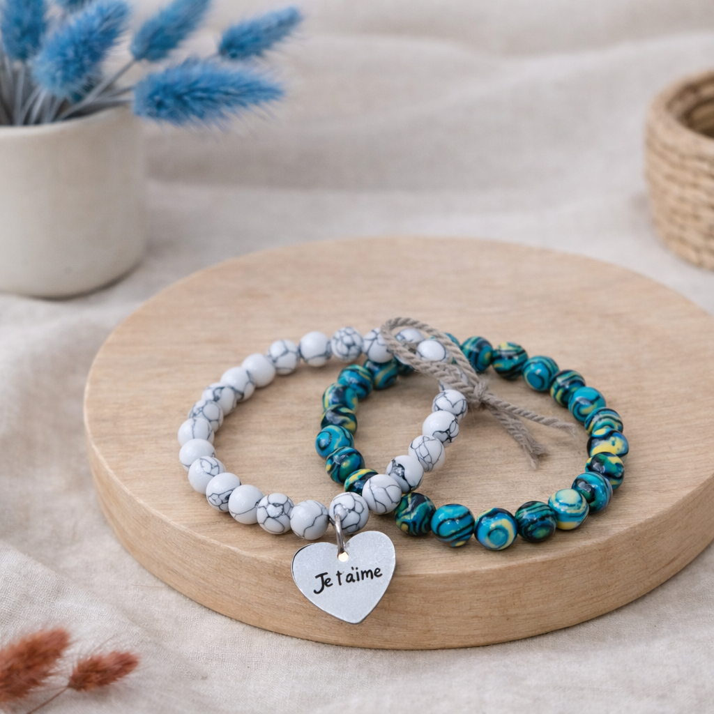 Bracelets DUO en perles