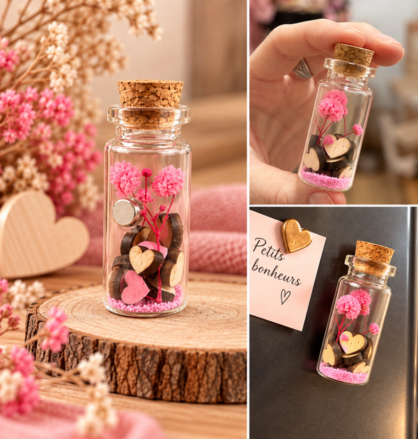 🌸 Petite fiole « Petits bonheurs »