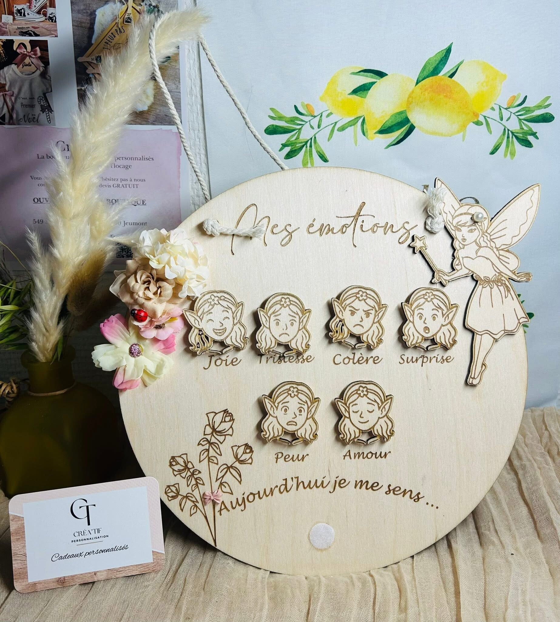 Tableau Féerique - Mes émotions 🧚‍♀️