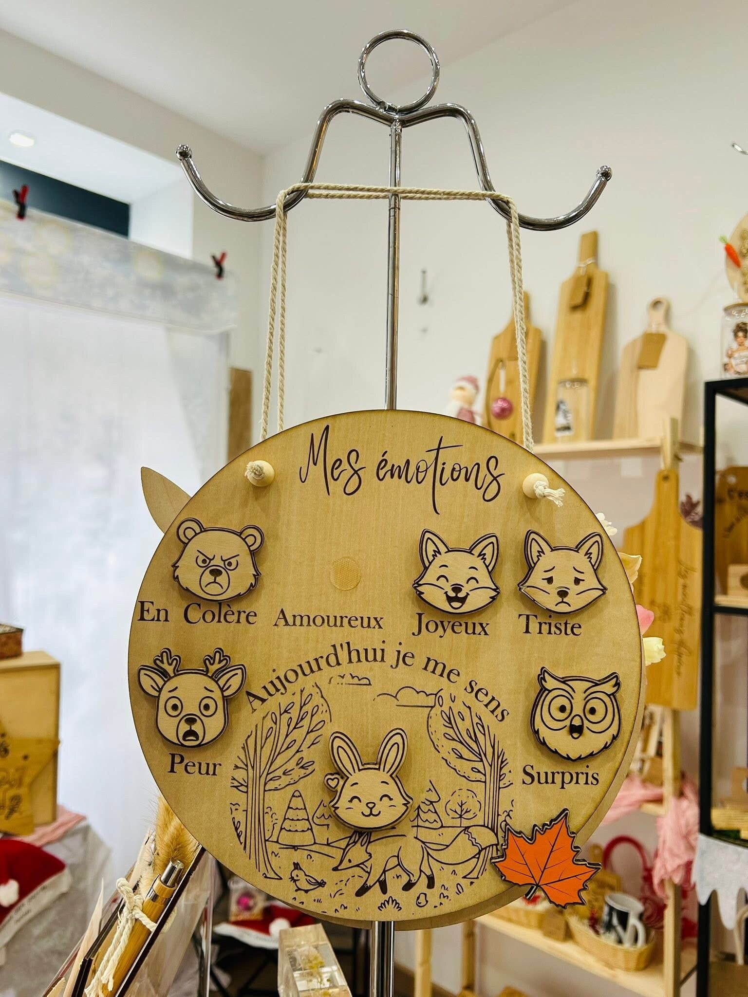 Tableau émotions - Thème Forêt 🌳 🦊