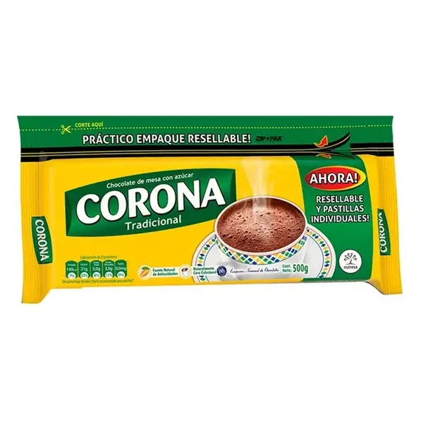 Chocolate Corona Tradicional 200 gram