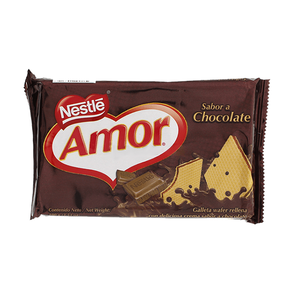 Galleta Wafer Chocolate Amor 100 gram 60 x Prijs opvragen met contactformulier