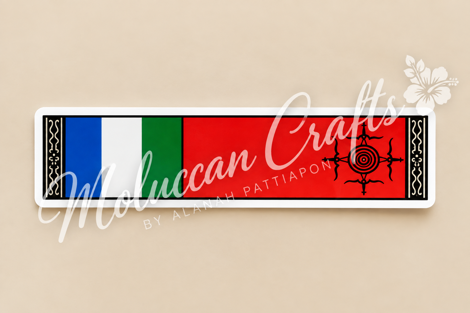 Sticker: Maluku vlag