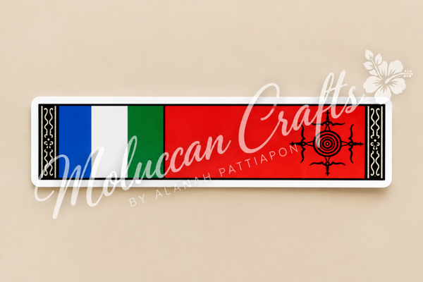 Sticker: Maluku vlag