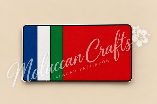 Sticker: Maluku vlag 2