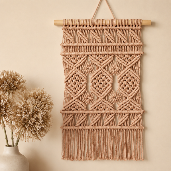 Handgemaakte Macramé Wandhanger