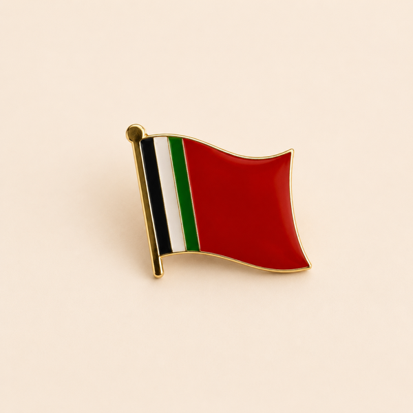 Pin vlag Maluku wave