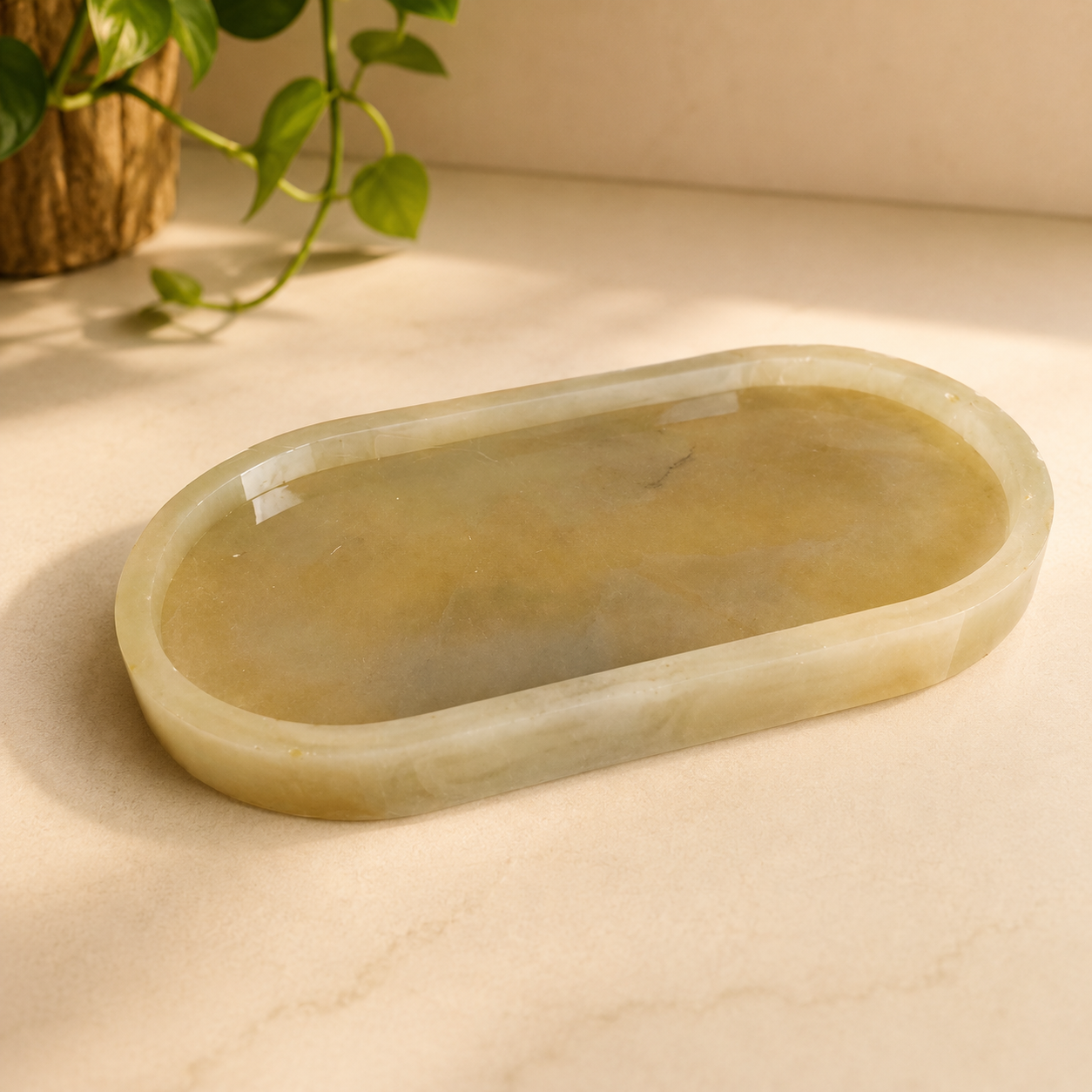 Zeepschaaltje - Ovale tray