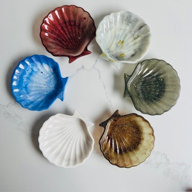 Epoxy sieraden schelpen