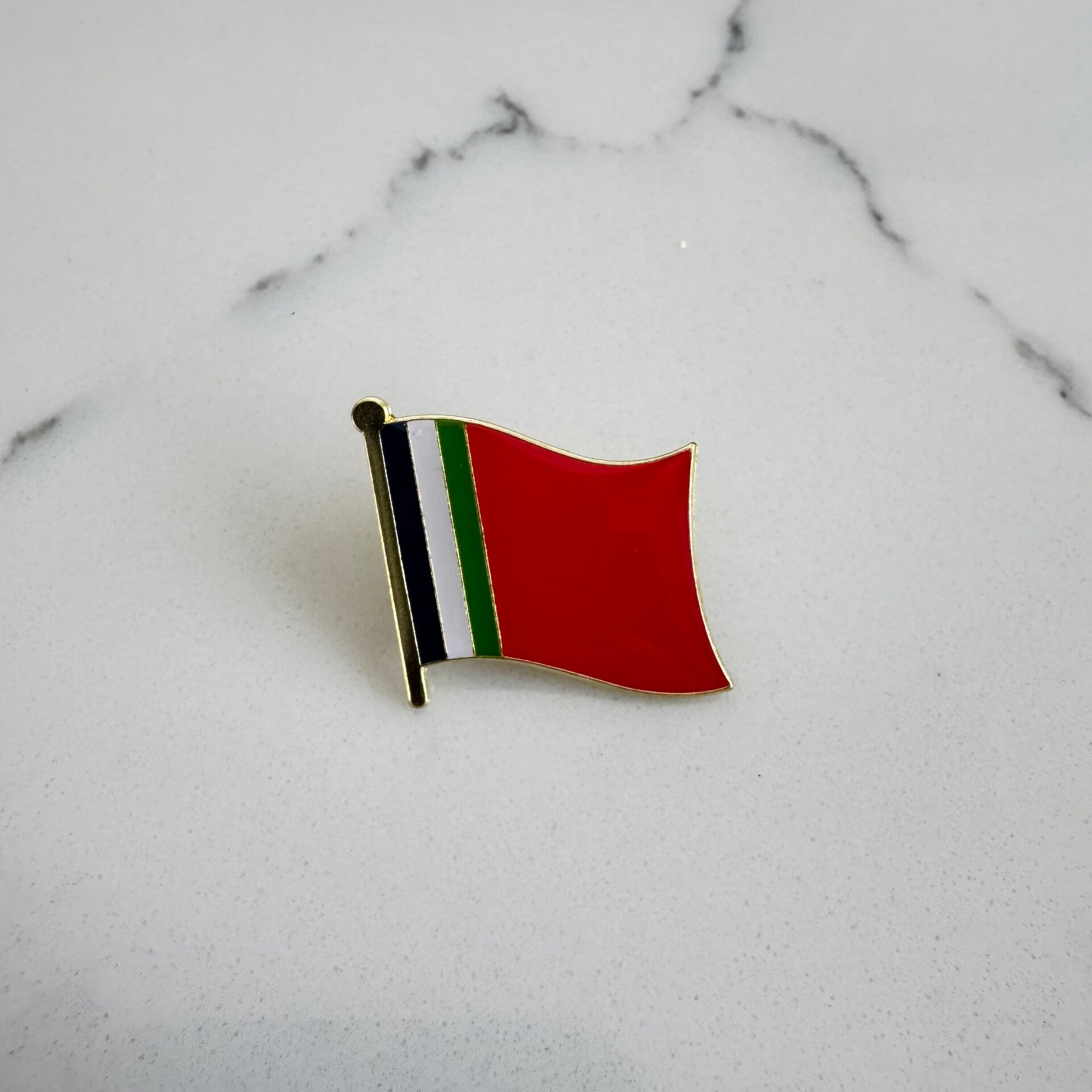 Pin vlag Maluku wave
