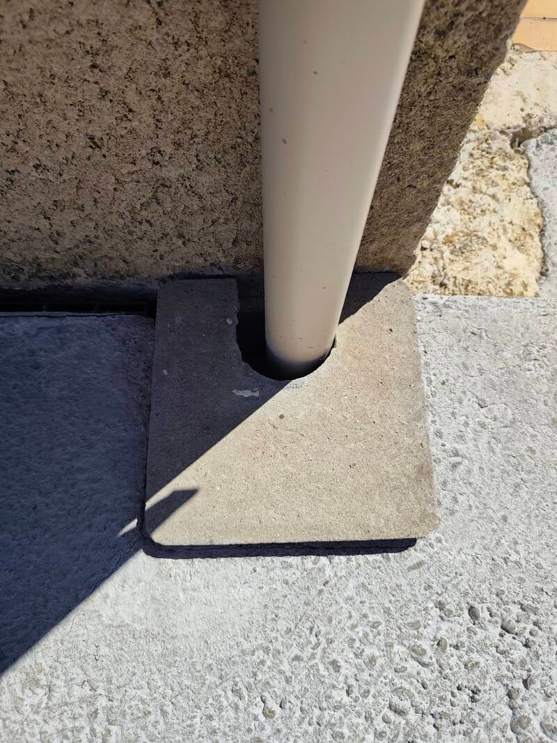 Avant regard béton 