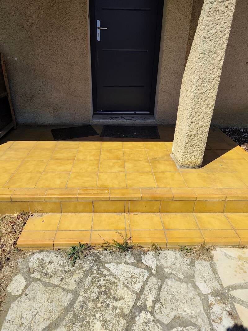Avant entrée carrelage 