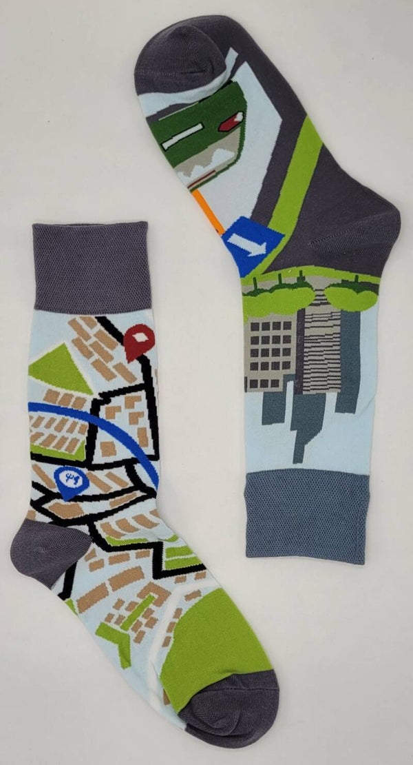 Crazy Soxx - Mismatched Navigatie