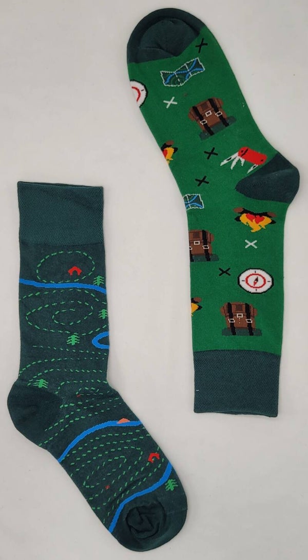 Crazy Soxx - Mismatched Wandelen