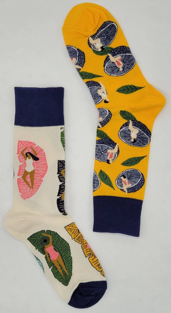 Crazy Soxx - Mismatched Hawaii