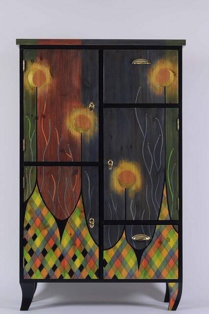 Moonflower-opberg kastje