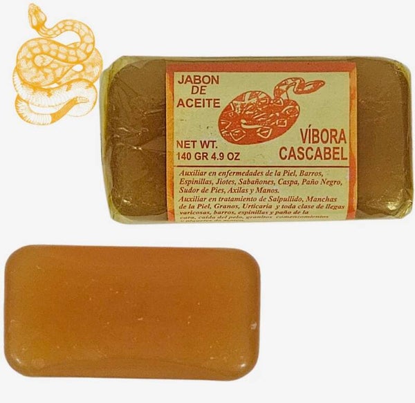 Jabón, vibora de cascabel