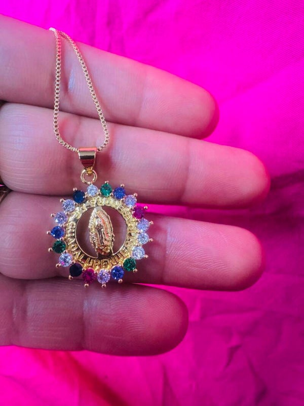 Cadena Virgen de Guadalupe 💖 Necklace