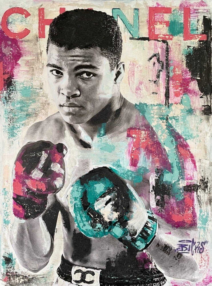 "The Greatest" 90 x 120 cm