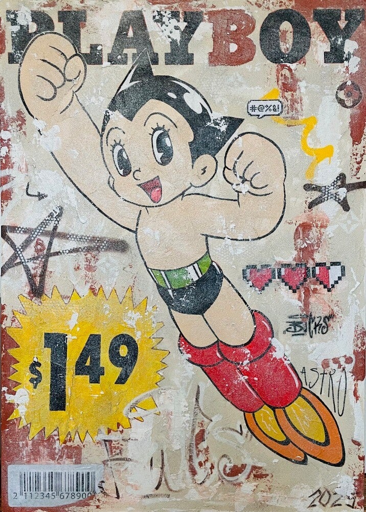 "Astro Boy" 100 x 140 cm