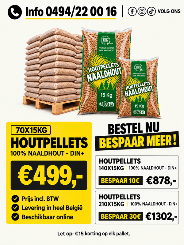 NAALDHOUT PELLETS
