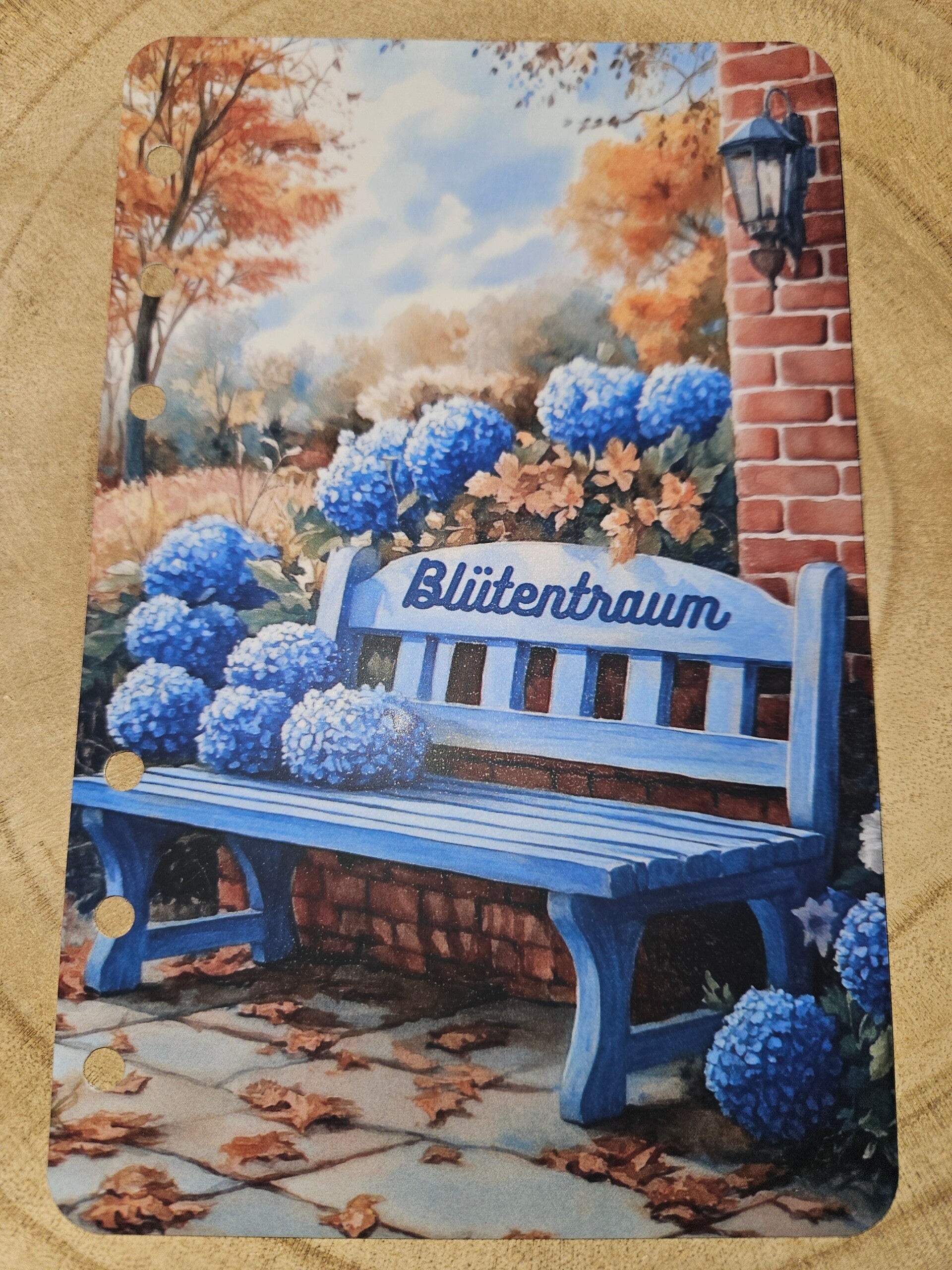 Deckblatt A6  Blütentraum matt foliert