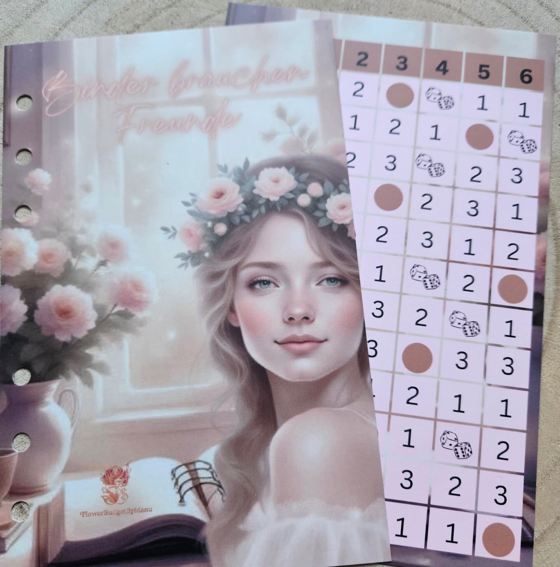 "Binder brauchen Freunde" Einheft-Challenge A6 matt foliert